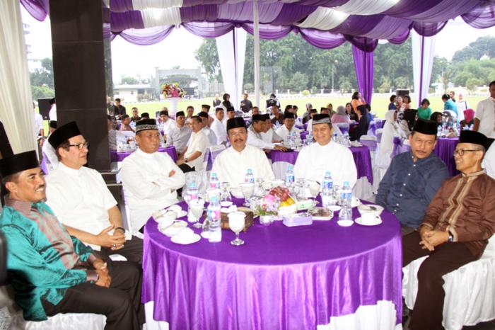 Buka Puasa dan Syukuran Kenaikan Pangkat Pangkosek Hanudnas III Medan