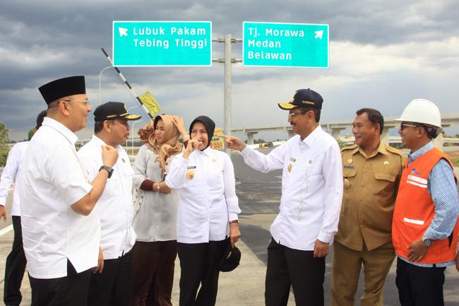 Diuji Coba,Tol Kualanamu - Sei Rampah, Dibuka Gratis untuk Mudik dan Arus Balik Lebaran