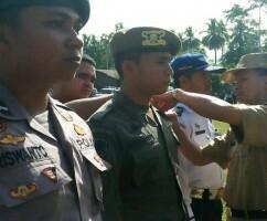 Bupati Tapsel Pimpin Apel Gelar Pasukan Rahmadniya Toba 