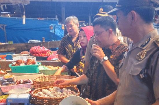 Satgas Pangan Padangsidimpuan Pantau Harga Pasar