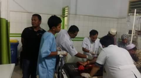 Jalan Rusak "Makan" Korban, Seorang Pelajar SD Terserempet Truk di Padangsidimpuan