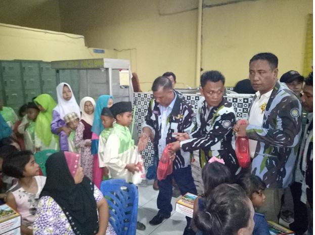 Satgas IPK Sumut dan PAC IPK Medan Marelan Santuni Anak Yatim