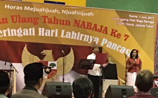 Naposo Batak Jabodetabek (Nabaja) Gelar Ikrar Kesetiaan Pada Pancasila dan NKRI
