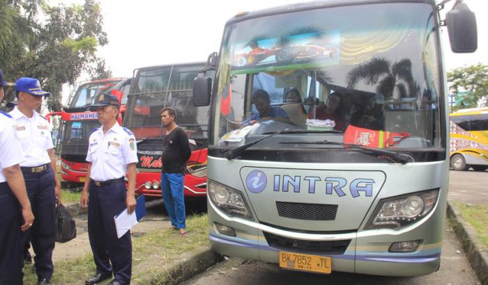 Kesiapan Terminal Amplas Jelang Lebaran Dipantau 