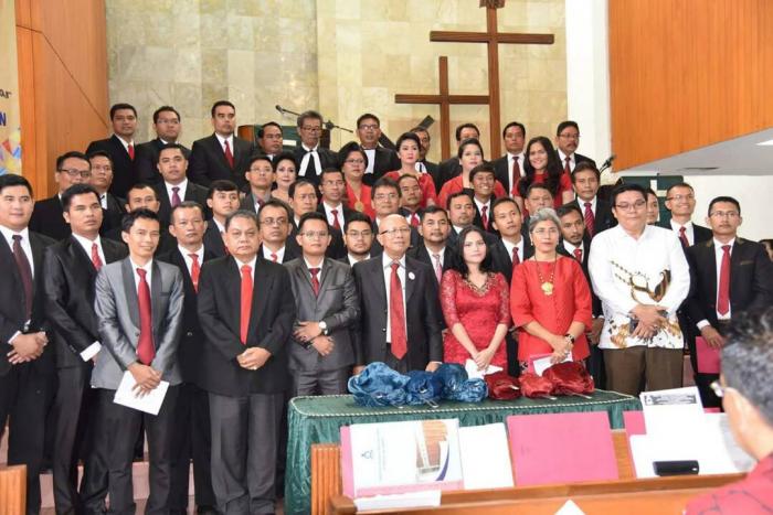 Paguyuban Sarjana Hukum dan Bantuan Hukum HKBP Distrik VIII DKI Jakarta Dilantik