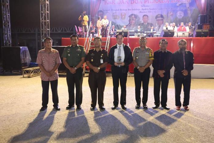 Polres Taput Gelar KKR dan Doa untuk Pilkada Damai