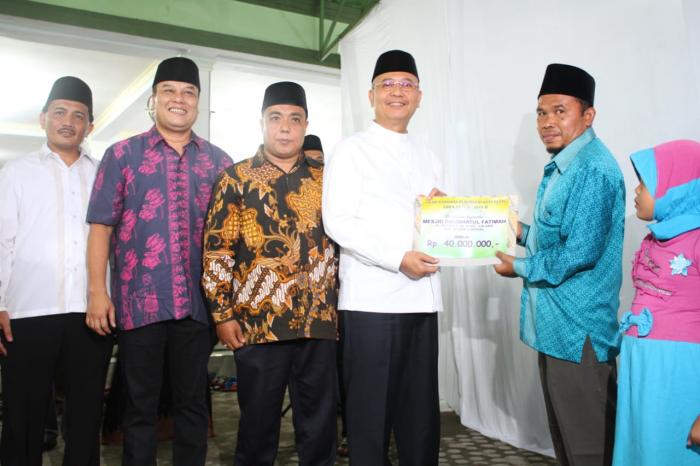 Wali Kota Safari Ramadhan Di Masjid Raudhatul Fatimah Pinang Baris