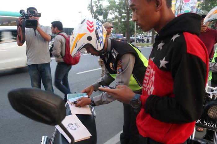 Asmara Subuh Kandas 10 Sepeda Motor Terciduk Tanpa Surat