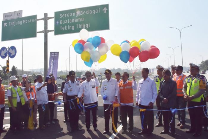 Gubernur: Jalan Tol Dibuka, Kado Lebaran Masyarakat Sumut