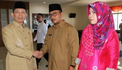 Bupati Tapsel Lantik 9 Pejabat Eselon III dan IV
