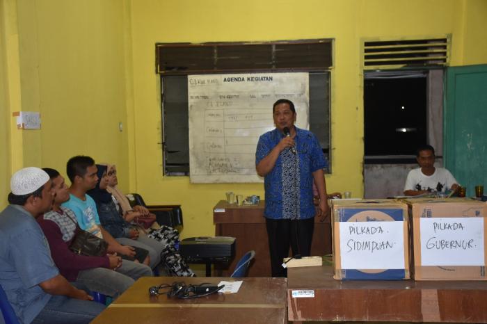 Tim Pemenangan Irsan - Arwin Gelar Pembekalan Pilkada Padangsidimpuan yang Bersih