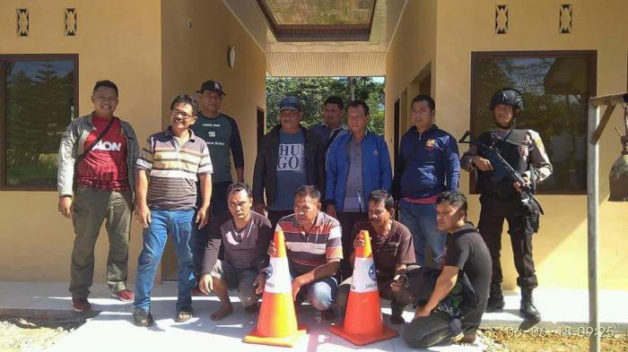 Polsek Pakkat Berhasil Amankan 4 Orang Diduga Perampok Toko di Manduamas Tapteng