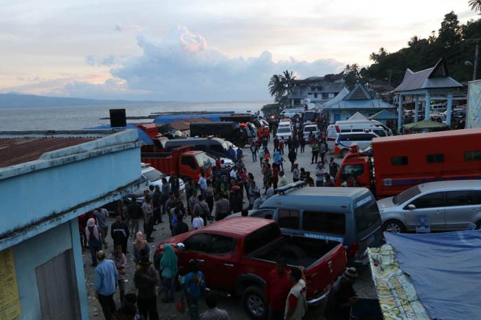 Relawan Djoss Bantu Pencarian Korban KMP Sinar Bangun