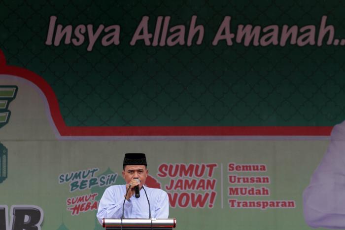 Tausiah dan Pembacaan Ayat Al-Qur'an Buka Kampanye Akbar Djoss