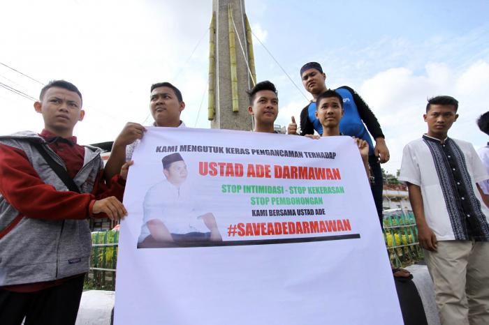 Masyarakat Asahan Kutuk Intimidasi Ustaz Ade