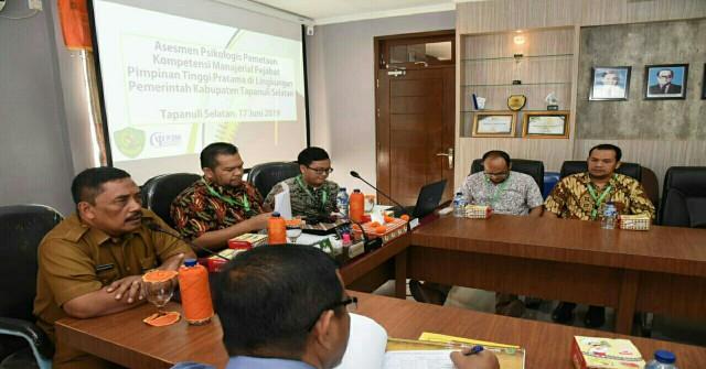 Pemkab Tapsel Gelar Assessment