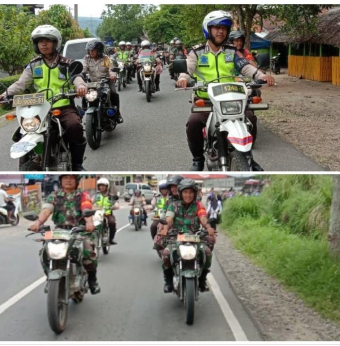 Jelang Putusan MK, Polres Padangsidimpuan Bersama TNI Gelar Operasi Cipta Kondisi