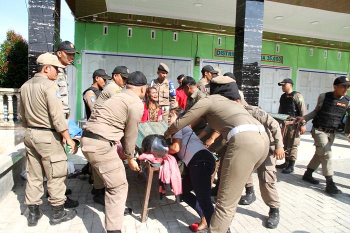 PK5 Pasar Kampung Lalang Ditertibkan Lagi