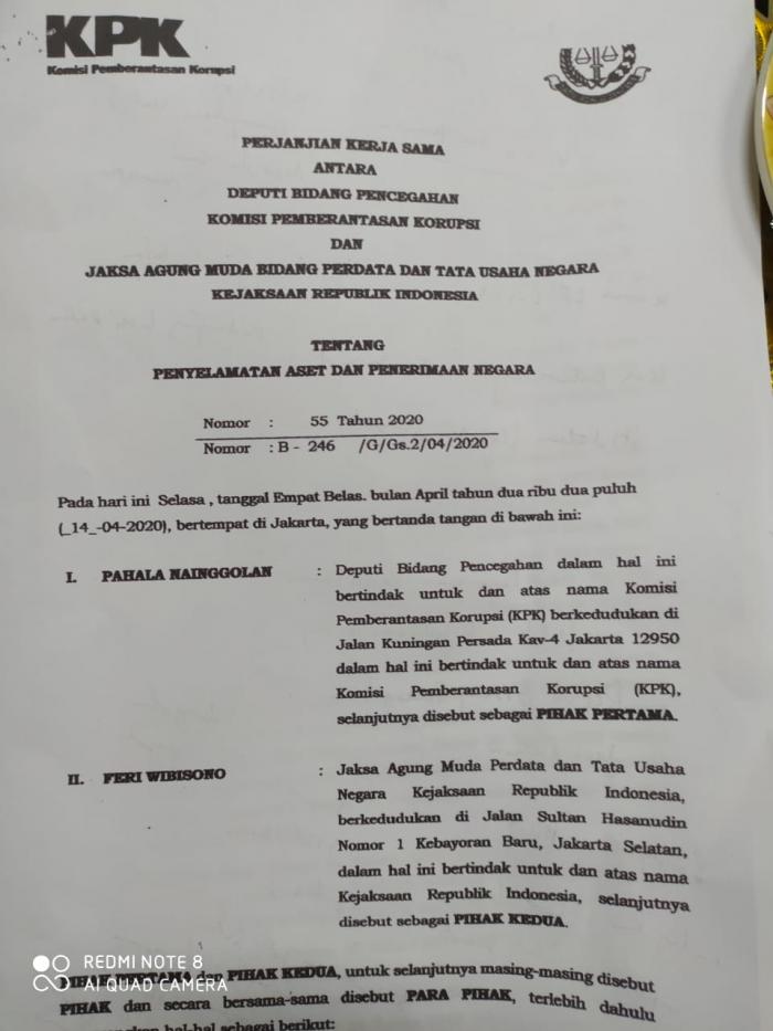 Berdayakan Jaksa Datun untuk Penyelamatan Aset Negara, KPK dan Kejati Sumut Bangun Sinergitas