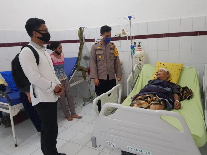 Kapolres Labuhanbatu, Kunjungi Korban Penganiayaan di RSUD Rantauprapat
