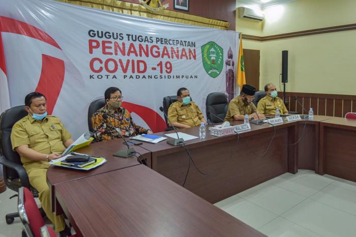 Walkot Padangsidimpuan Ikuti Rakor Dengan Wagubsu
