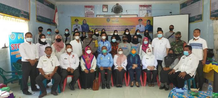 Dinas P3A Kabupaten Labuhanbatu Monev PATBM Kedesa Tanjung Harapan