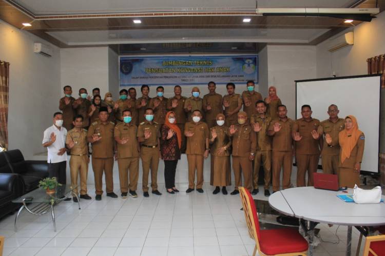 Sekda Buka Bimtek Konvensi Hak Anak