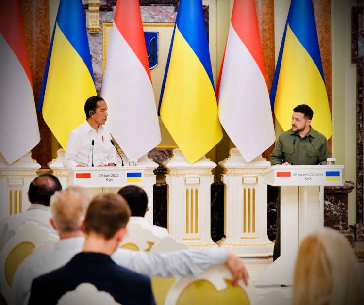 Presiden Jokowi: Kunjungan ke Ukraina Wujud Kepedulian Indonesia untuk Ukraina