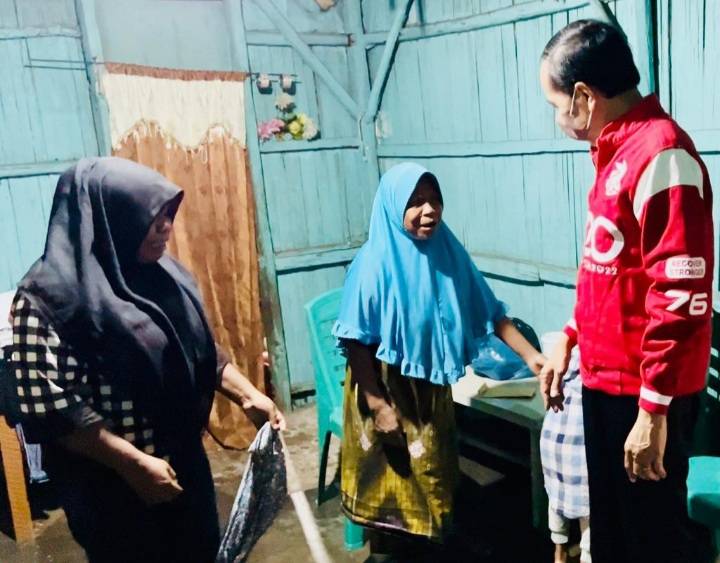 Saat Warga Gang Kaget Dikunjungi Presiden Jokowi