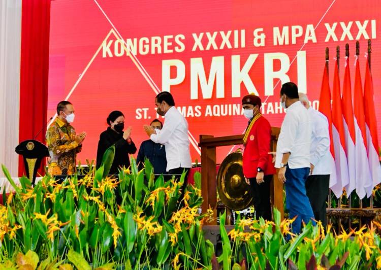 Dari Kongres Nasional ke-32 PMKRI, Presiden Pastikan IKN Pindah Sesuai Rencana