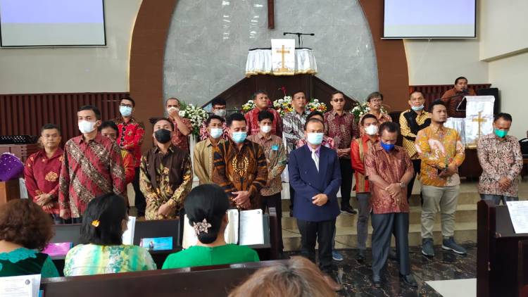 Panitia Pesta Parheheon Ama HKBP Ressort Simpang Marindal Dilantik