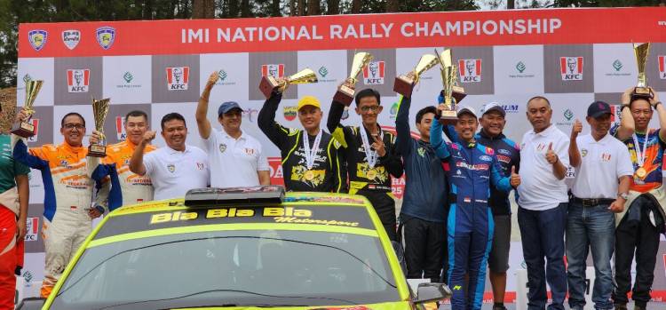 Wagubsu Musa Rajekshah Catat Waktu Tercepat Kejurnas Danau Toba Rally 2023
