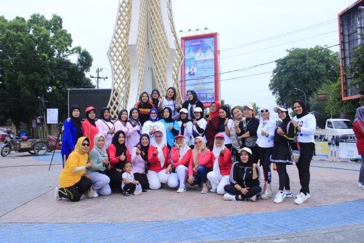 Wakil Bupati Ikuti Senam Sehat Bersama