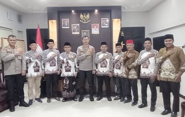 Jalin Silaturrahim, Pengurus DA'I Muda Pujakesuma Kunjungi Polda Sumatera Utara