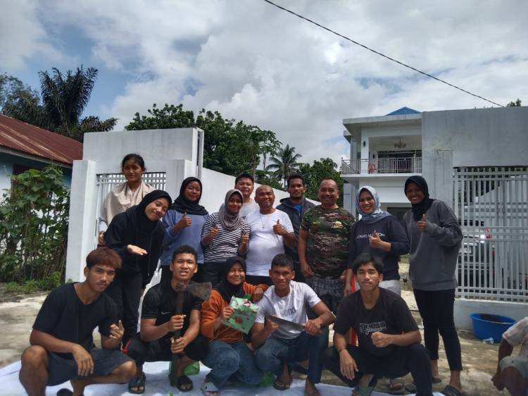 Rayakan Idul Adha 1444 H, Atlet Tinju Pelatda PON Sumut Berkurban di Simalungun