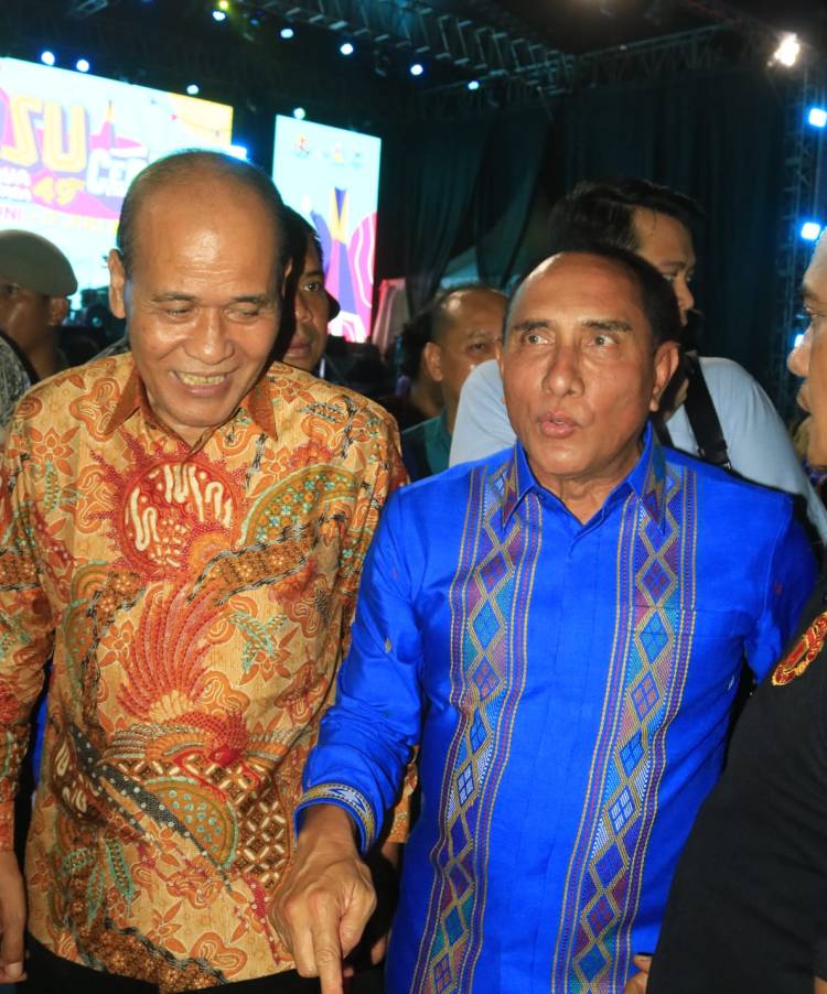 Wabup Samosir Hadiri Pembukaan Pekan Raya Sumatera Utara Ke-49