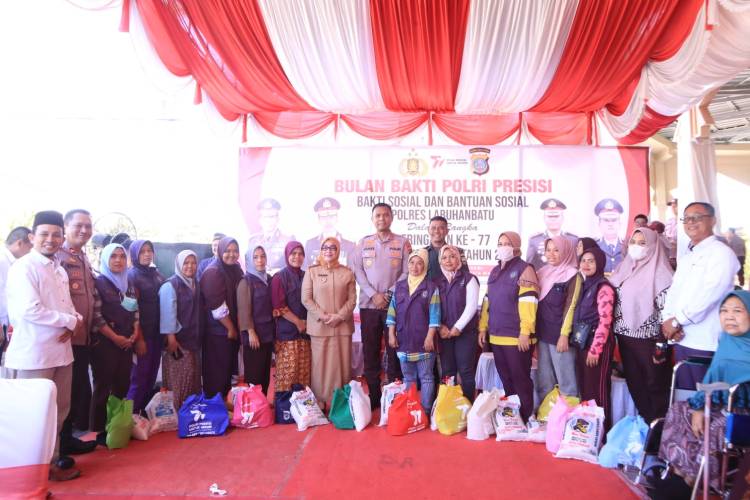 Wakil Bupati Labuhanbatu Hadiri Pelaksanaan Bulan Bakti Polri Presisi