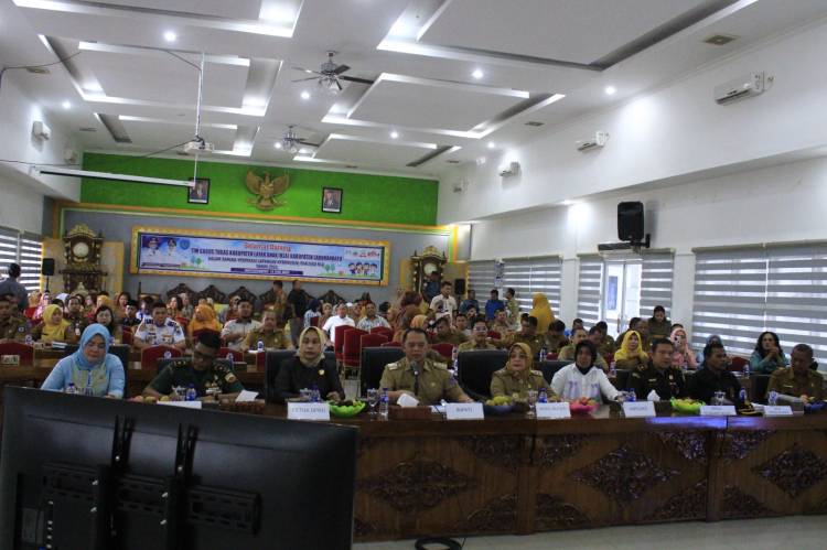 Targetkan Naik Tingkat Madya, Pemkab Labuhanbatu ikuti Verifikasi Lapangan Hybrid KLA Tahun 2023