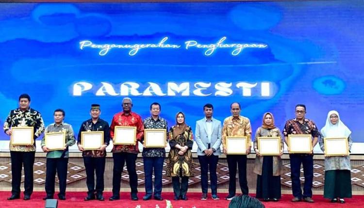 Pemkab Samosir Terima Penghargaan Paramesti Dari Menkes RI