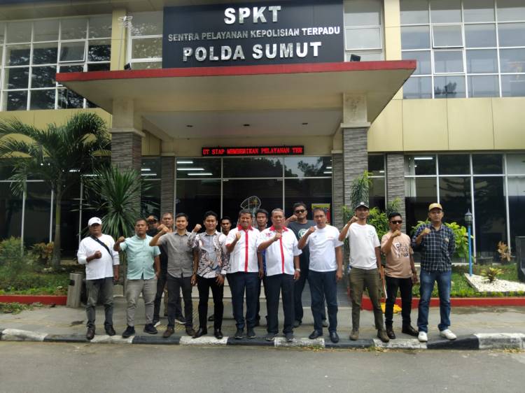 Laporkan Dugaan Penghinaan terhadap Bobby Nasution ke Mapolda Sumut