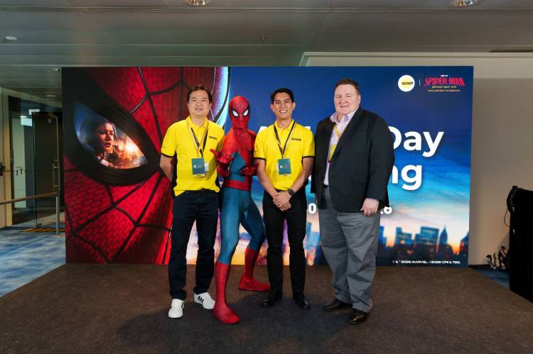 Scoot Meluncurkan Pesawat Tematik Spider-Man: Brand New Day Menjelang Penerbangan Perdana ke Tokyo (Haneda)