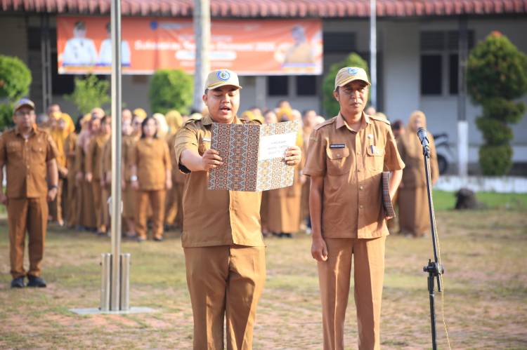 Bertanggung Jawab atas Pelaksanaan Otonomi Daerah, Pemkab Labuhanbatu Tekankan OPD Gali Sumber Keuangan