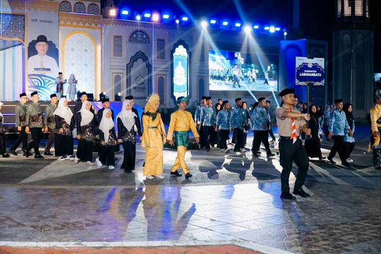 Bupati Labuhanbatu Hadiri Pembukaan MTQ ke-40 Tingkat Provinsi Sumatera Utara