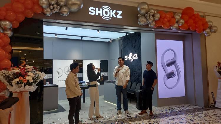Shokz Buka Monobrand Store Pertama di Sumatera, Hadirkan Pengalaman Audio Premium di Medan
