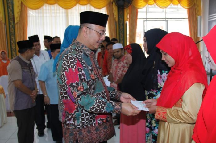 Walikota Melepas 22 Kafilah MTQ asal Kota Medan