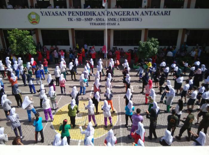  Siswa Baru YP Pengeran Antasari Mengikuti PLS