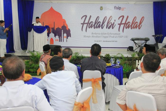 Civitas Akademika FISIP USU Didorong Perkuat Silaturahmi dan Ukhuwah