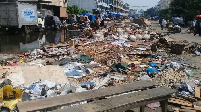 Pasca Penertiban Tim Gabungan Jaga Kawasan Jalan Bulan