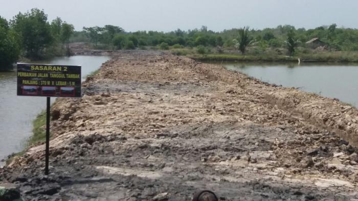 Jalan 500 Meter Dibuka Program TMMD di Sicanang