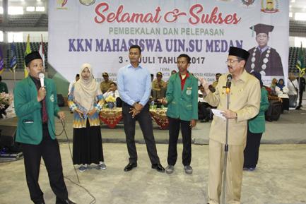 Mahasiswa KKN UIN Sumut Dibekali